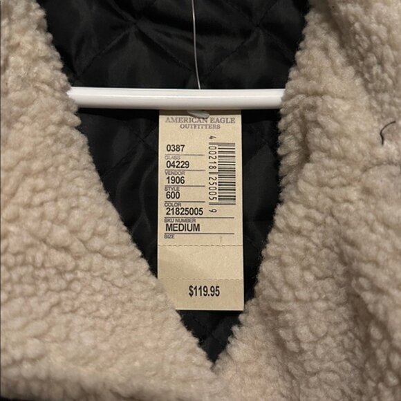 New American Eagle Plaid Moto Jacket - Picture 5 of 7